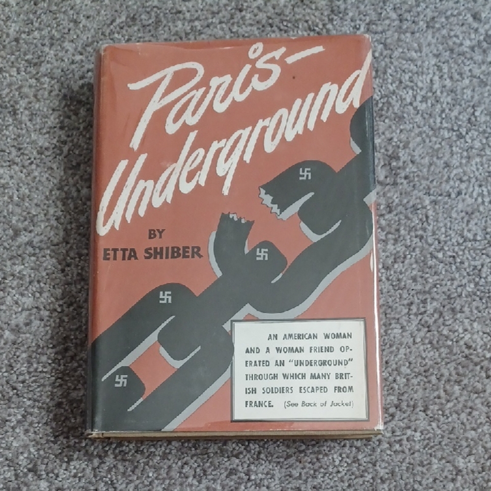 Paris Underground by Etta Shiber Hardcover